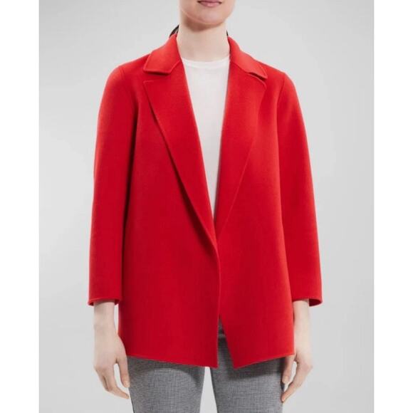 Theory Clairene Jacket in Wool-Cashmere XL NWT